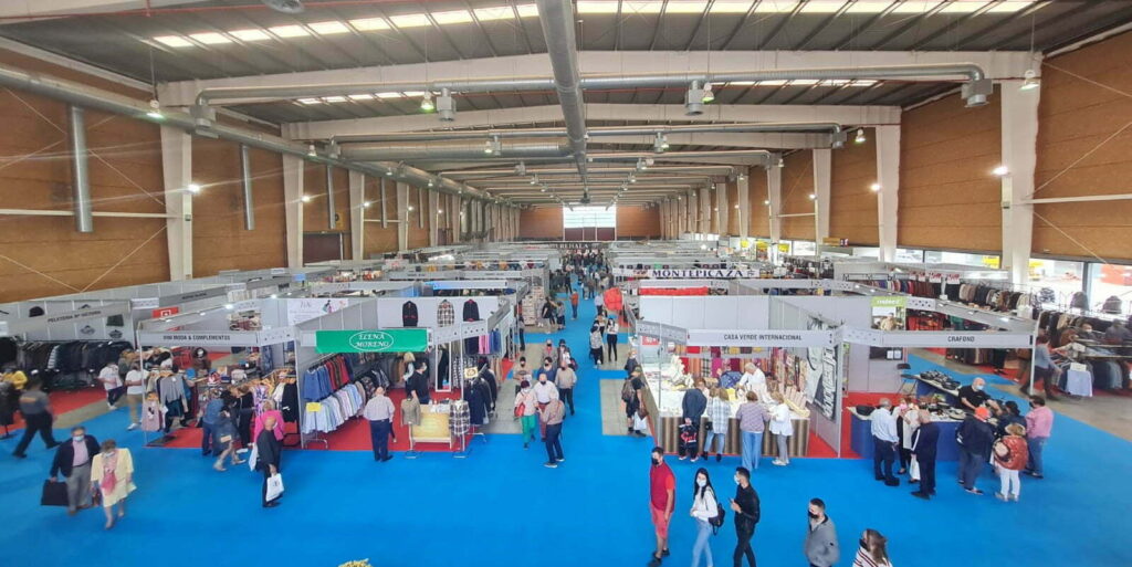 Vista panorámica del pabellón durante La Feria del Stock 2021