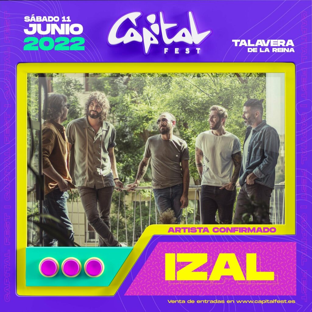 Izal asistirá al Capital Fest de 2022