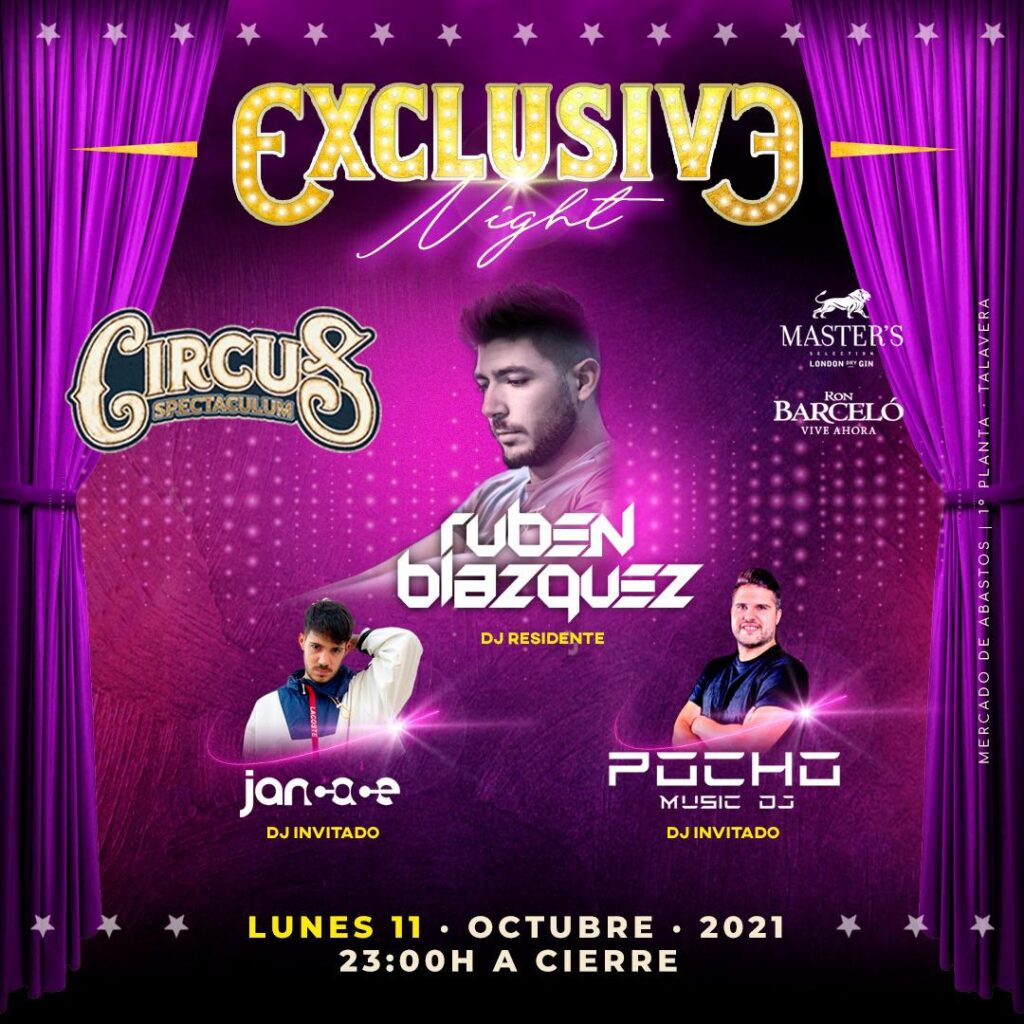 Fiesta 11 de octubre en Circus