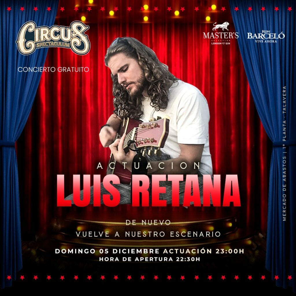 luis retana circus talavera cover