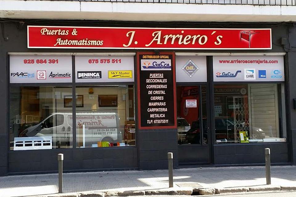 Arrieros, todo lo que necesitas en puertas y automatismos en el barrio de Puerta de Cuartos