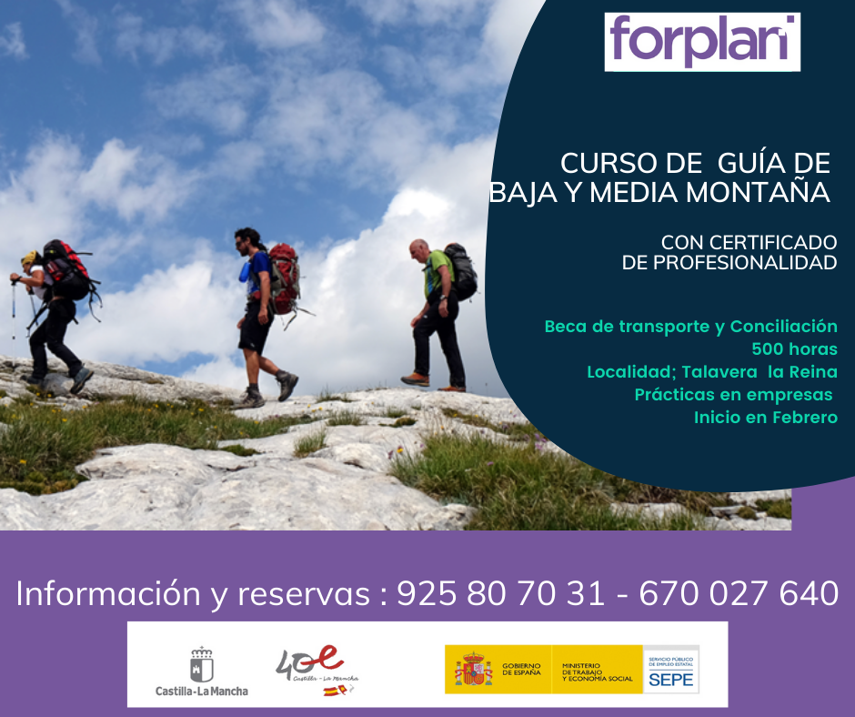 Curso gratuito: Guía de Baja y Media Montaña