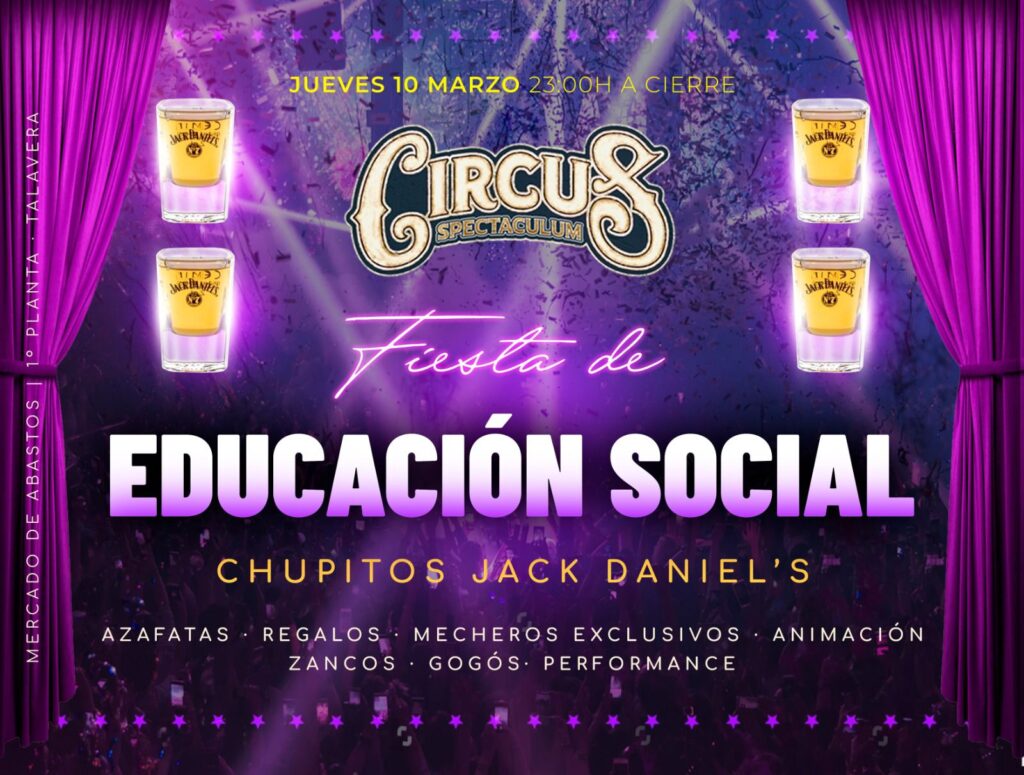 Fiesta de Educación Social en Circus