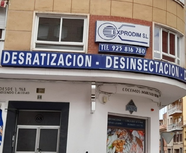 Exprodim Talavera, especializados en control de plagas en el barrio El Carmen