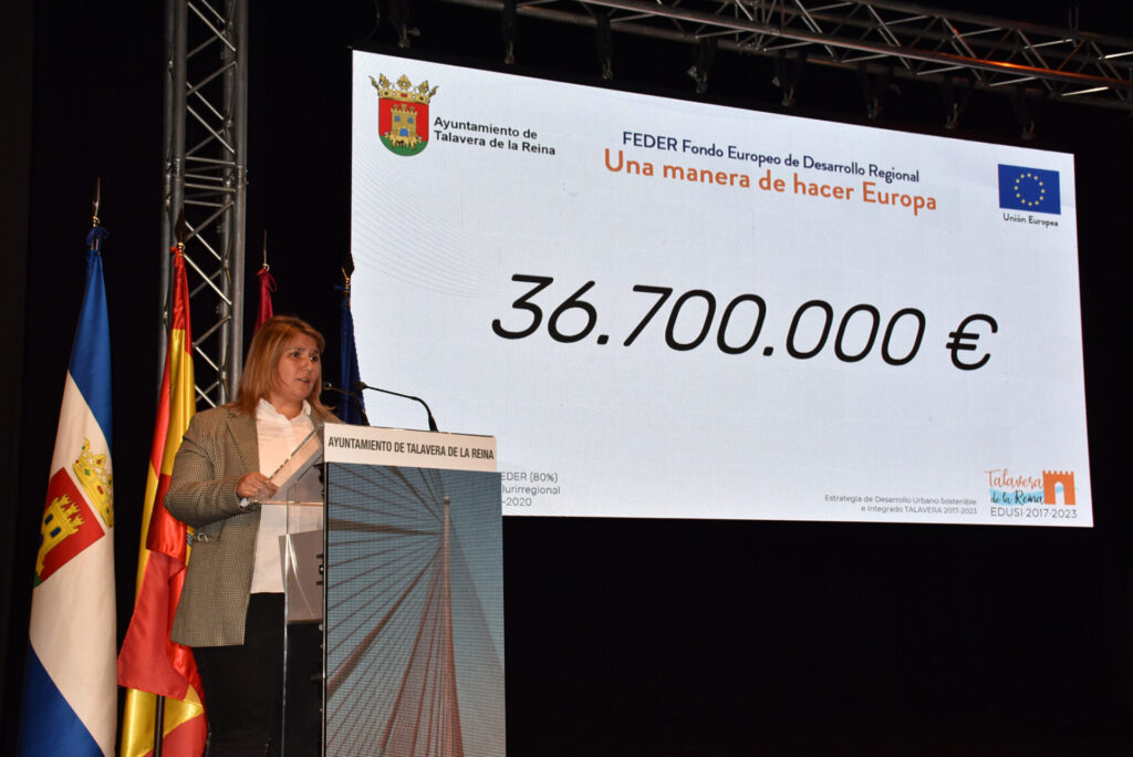 36,7 millones de euros de inversión para Talavera de los fondos FEDER