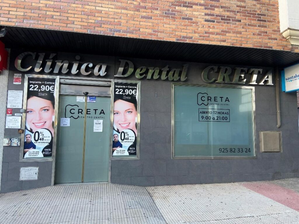 Centro dental Creta, sonrisas sanas en el barrio Puerta de Cuartos