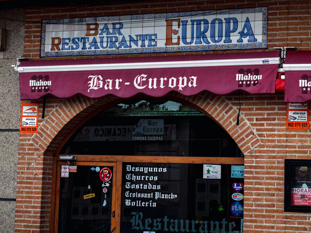 Bar - Restaurante Europa, referente en Puerta de Cuartos