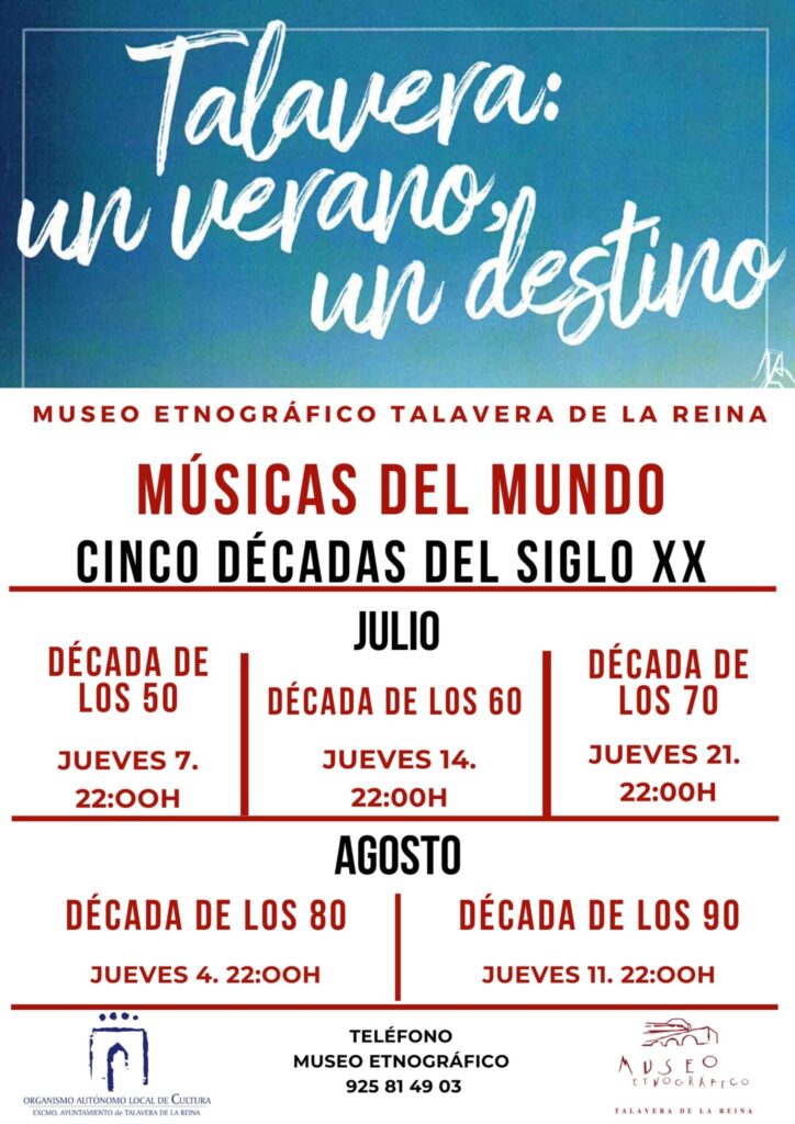 Qué hacer en Talavera del 14 al 20 de julio: exposiciones, conciertos, rutas culturales y mucho más...