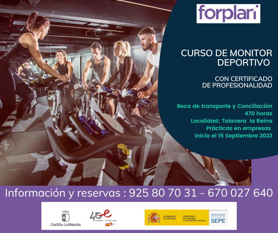 Curso gratuito | Monitor deportivo para salas polivalentes