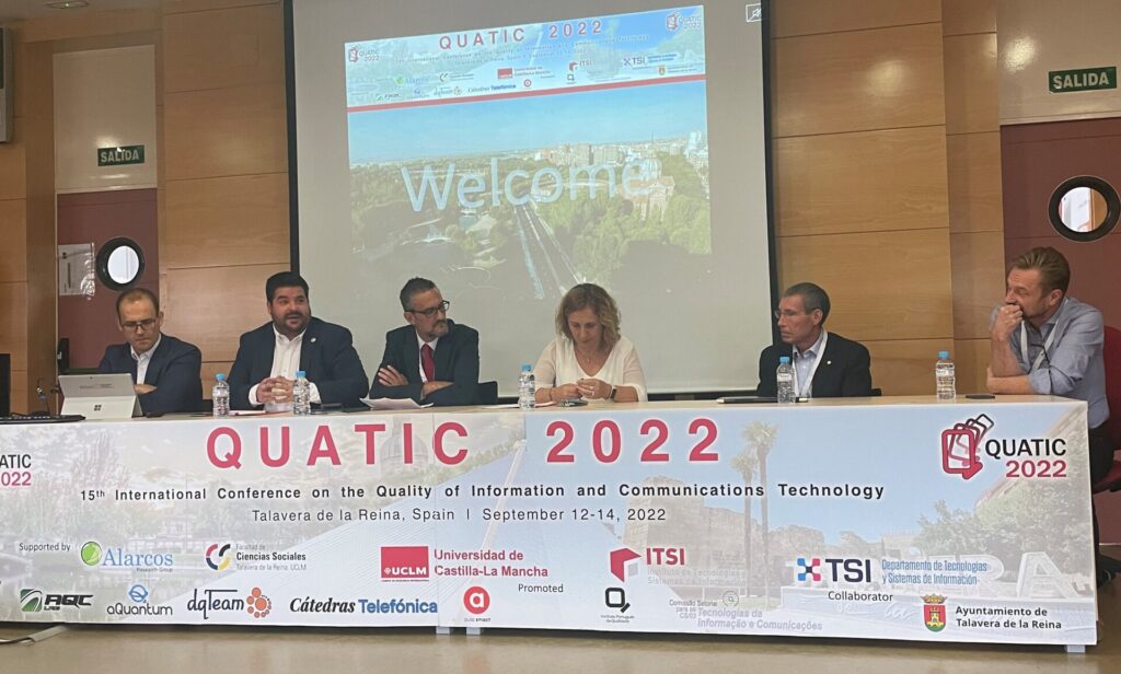 Conferencia Internacional QUATIC 2022