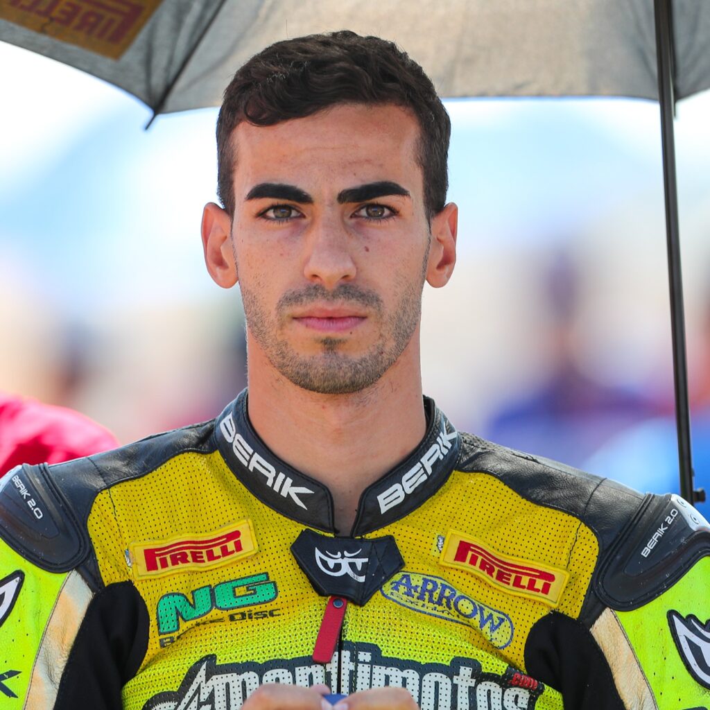 Dani Sáez, talaverano y ganador del Campeonato Nacional de Superbikes