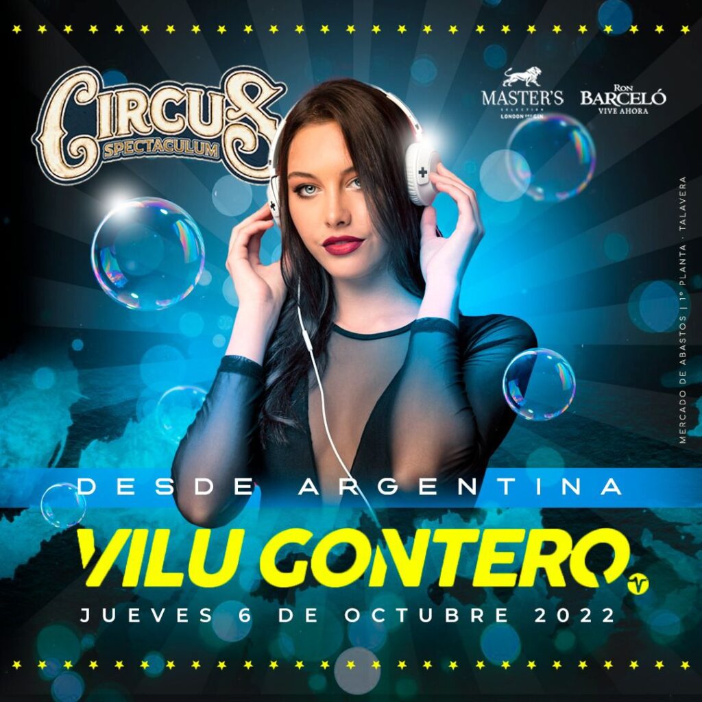 Vilu Gontero, Dj internacional, estará este jueves en Circus