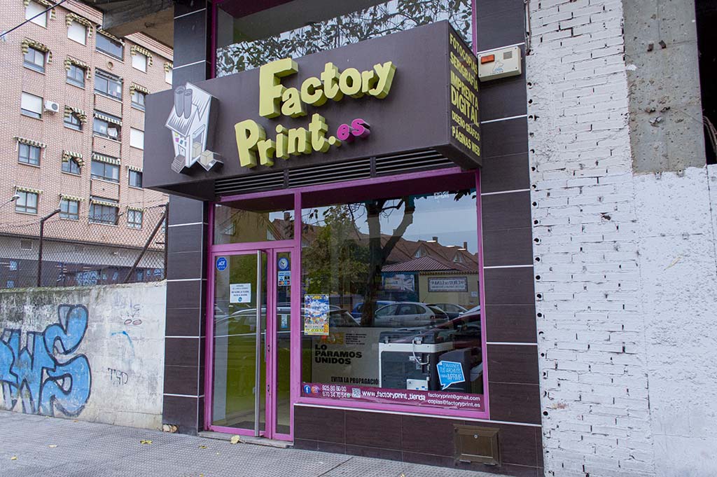 fachada de factory print