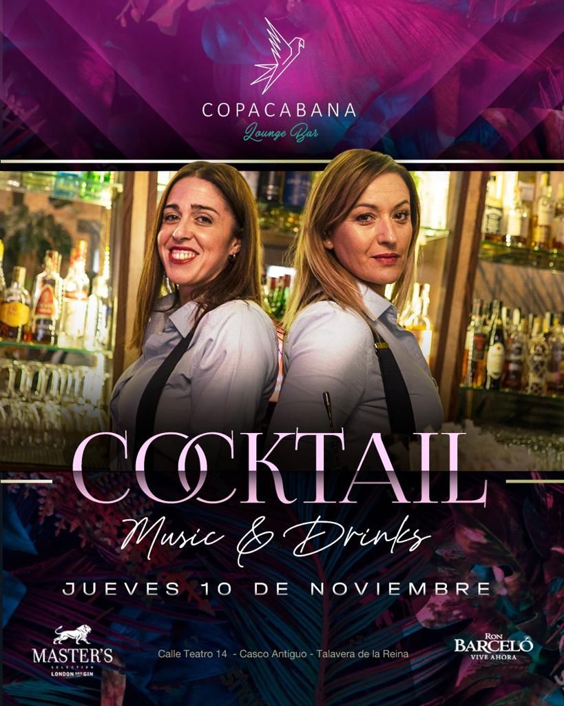 Noche de cócteles en Copacabana