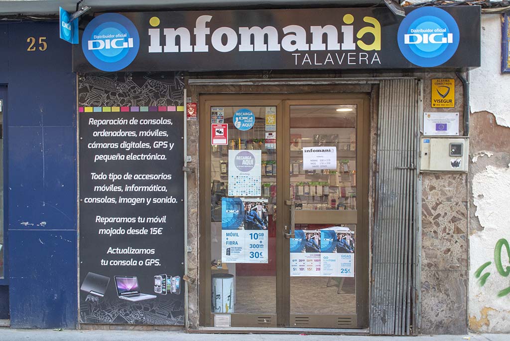 exterior de infomania talavera