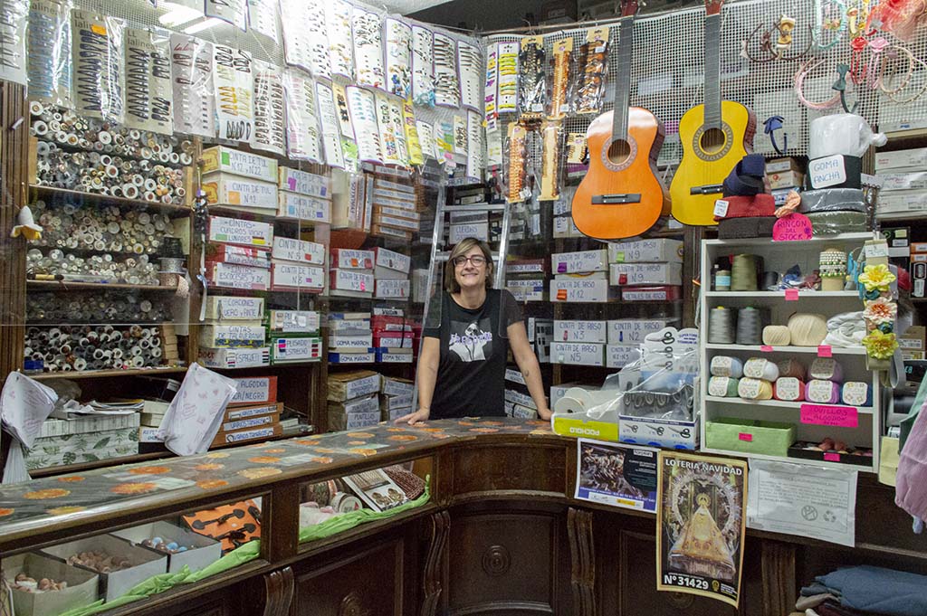 Mi tienda, una de las mercerías más antiguas del barrio La Alameda