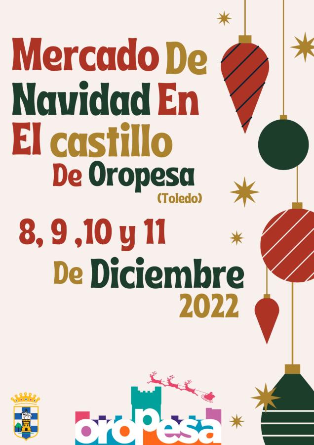 Plan alternativo cerca de Talavera: Mercadillo de Navidad en Oropesa, Toledo