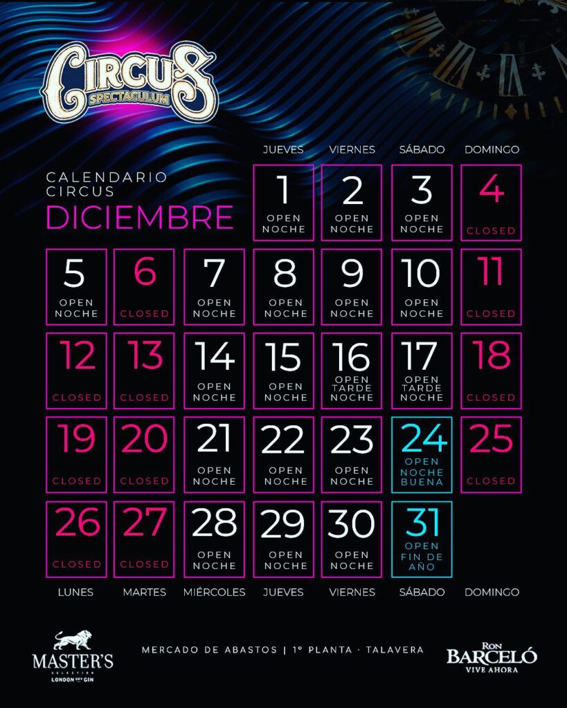 Diciembre en Circus