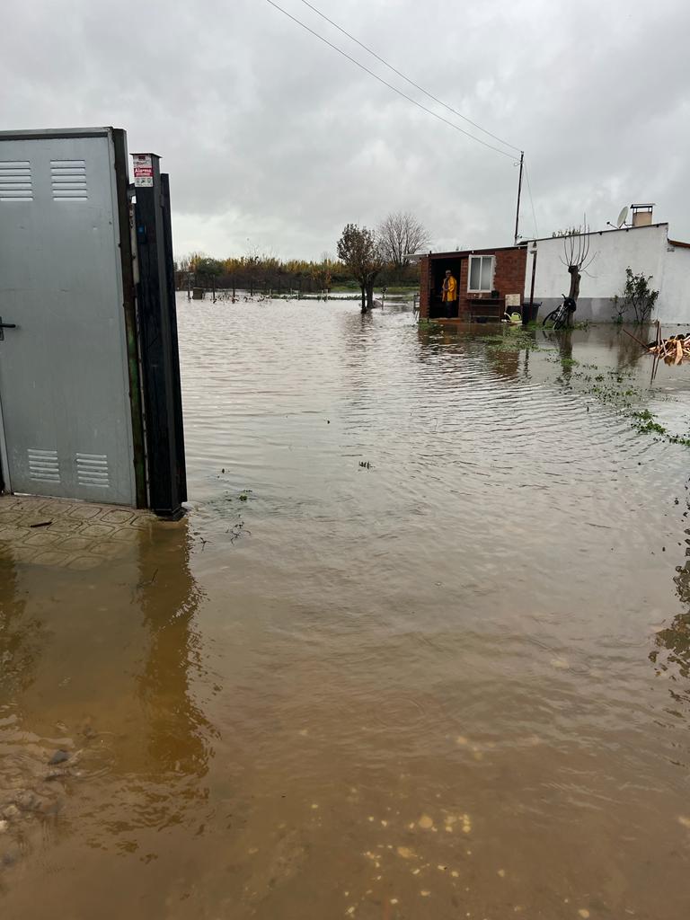 SOS Talavera denuncia que este barrio de Talavera ha quedado inundado por las lluvias