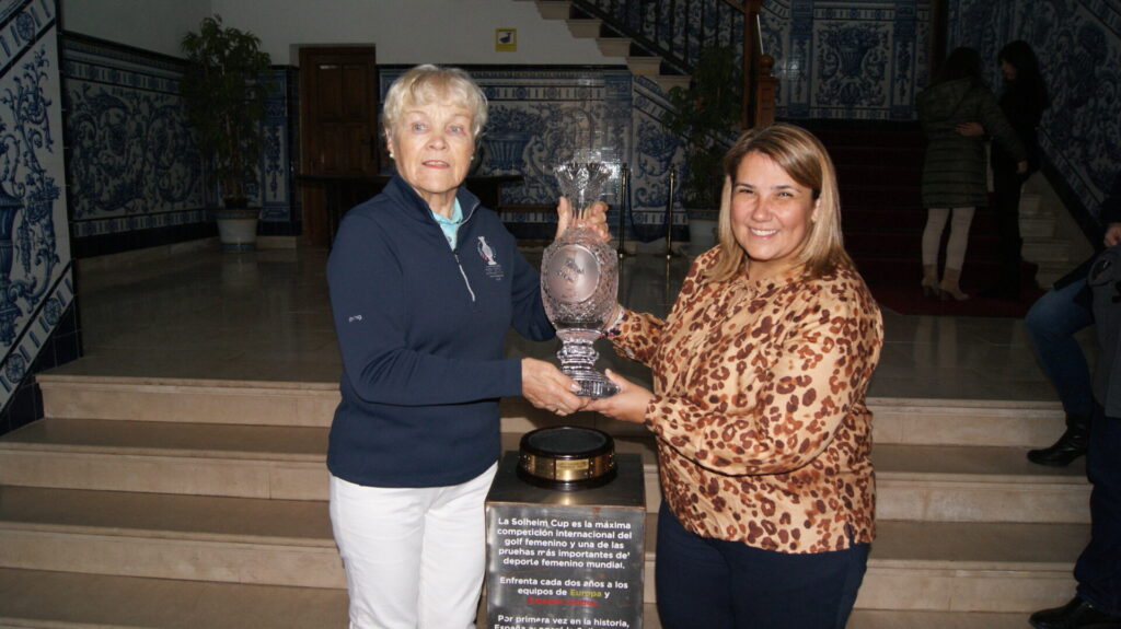 El trofeo de ‘Solheim Cup’ de golf pasa por Talavera