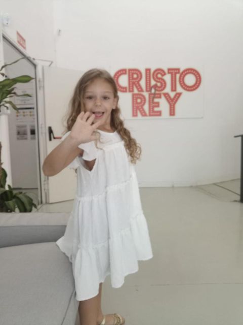 Noa Rollón, da vida a la pequeña Sofía Cristo