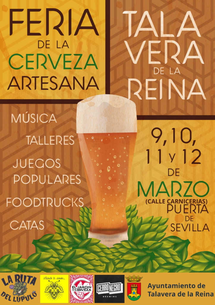 La "I Feria de la Cerveza Artesana" llega a Talavera