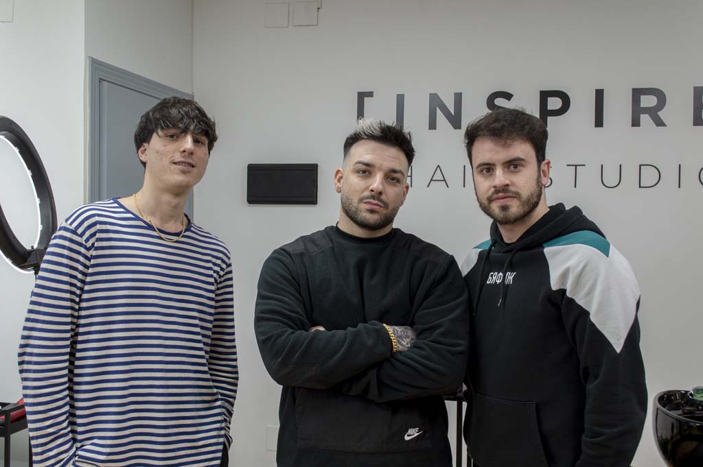 inspire hair studio, fundado por jose sequera y samuel dieguez