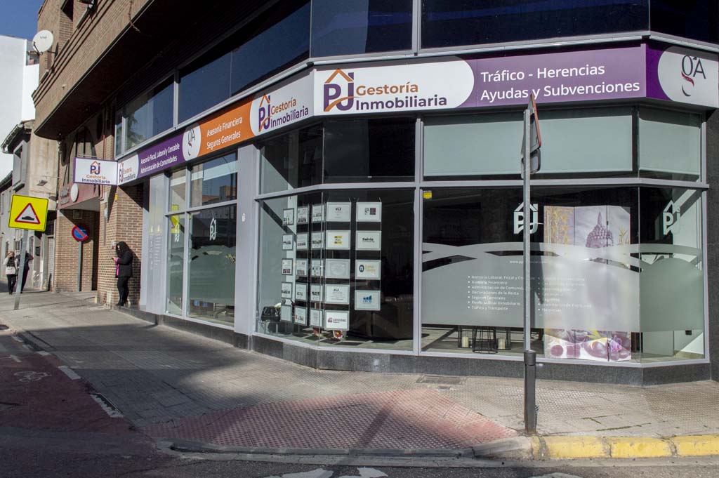 exterior de pj gestoria Inmobiliaria