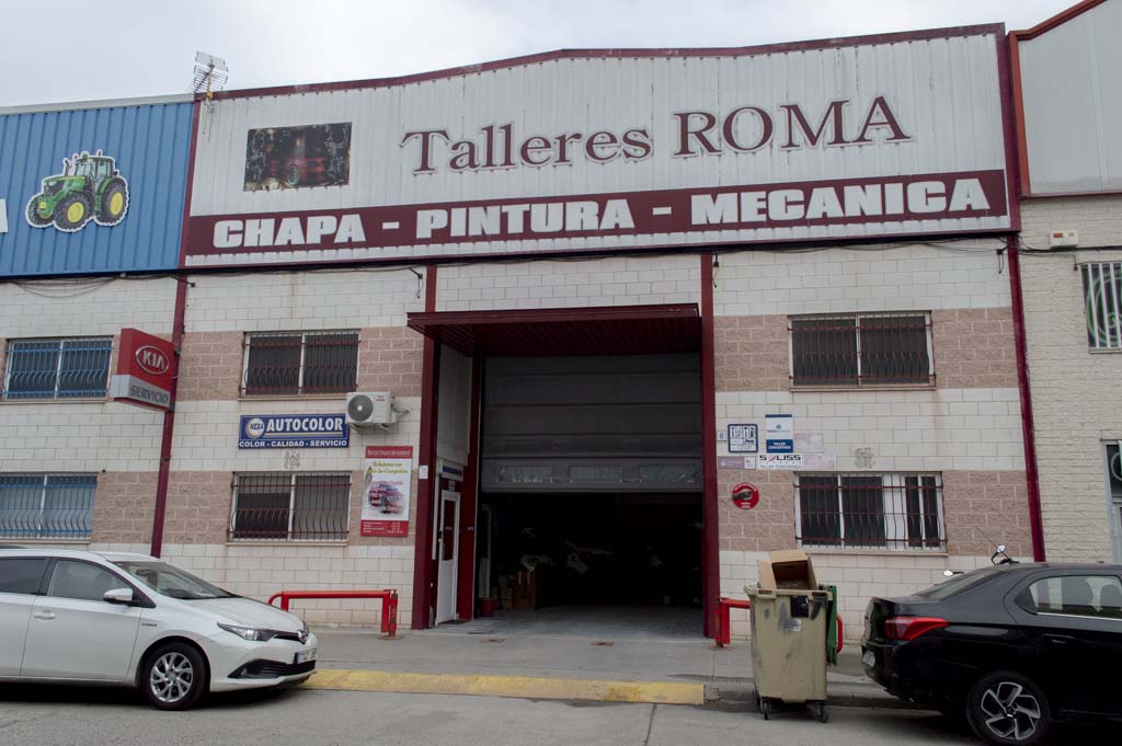 exterior de talleres roma
