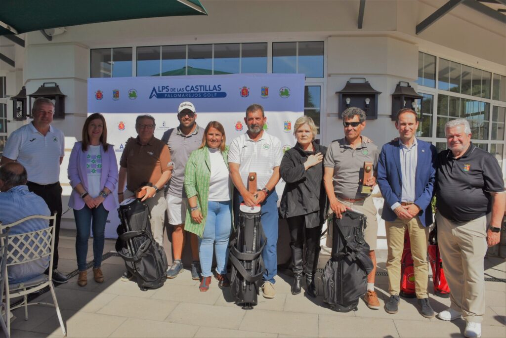 Gran entrega de premios en la prueba del Alps de las Castillas de golf 