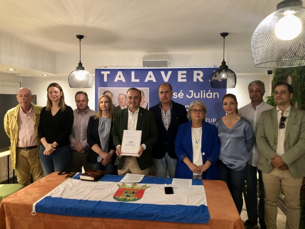Gregorio, candidato a la alcaldía de Talavera,  presenta 340 propuestas 