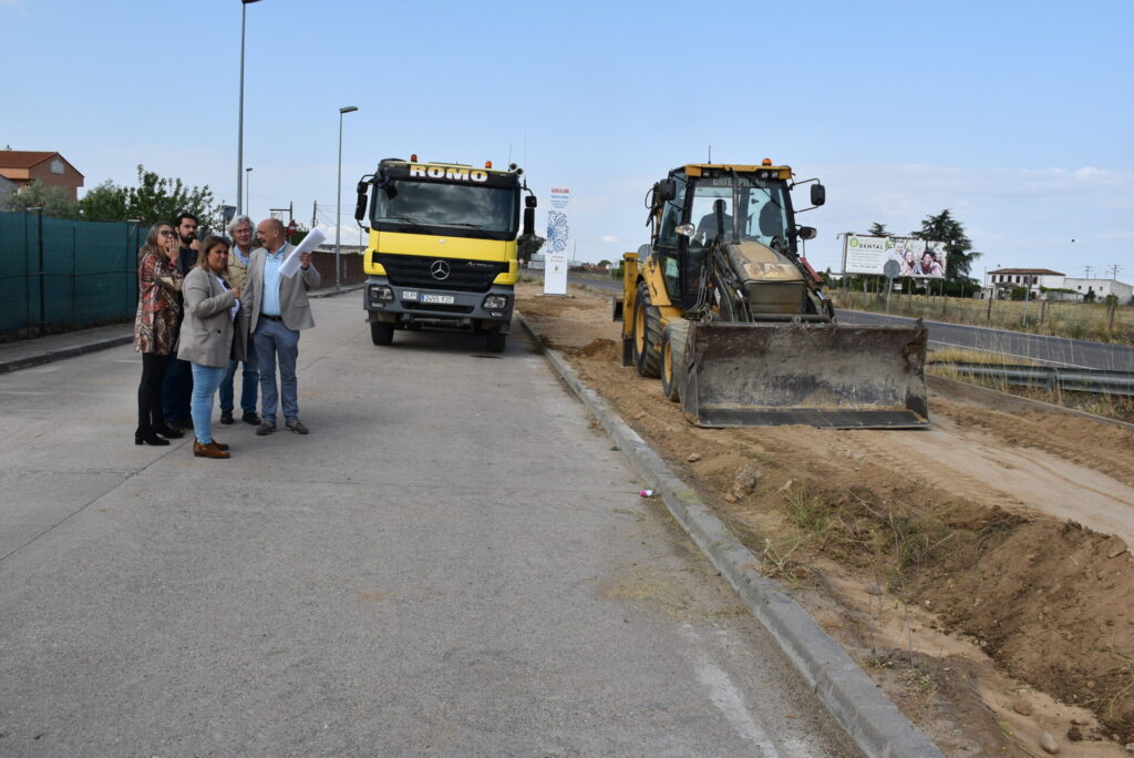 Transformada una de las entradas a Talavera en un paraíso urbano