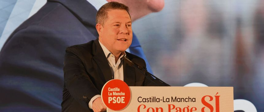 García-Page pide voto útil para decepcionados con Cs y votantes del PP que rechazan a Vox