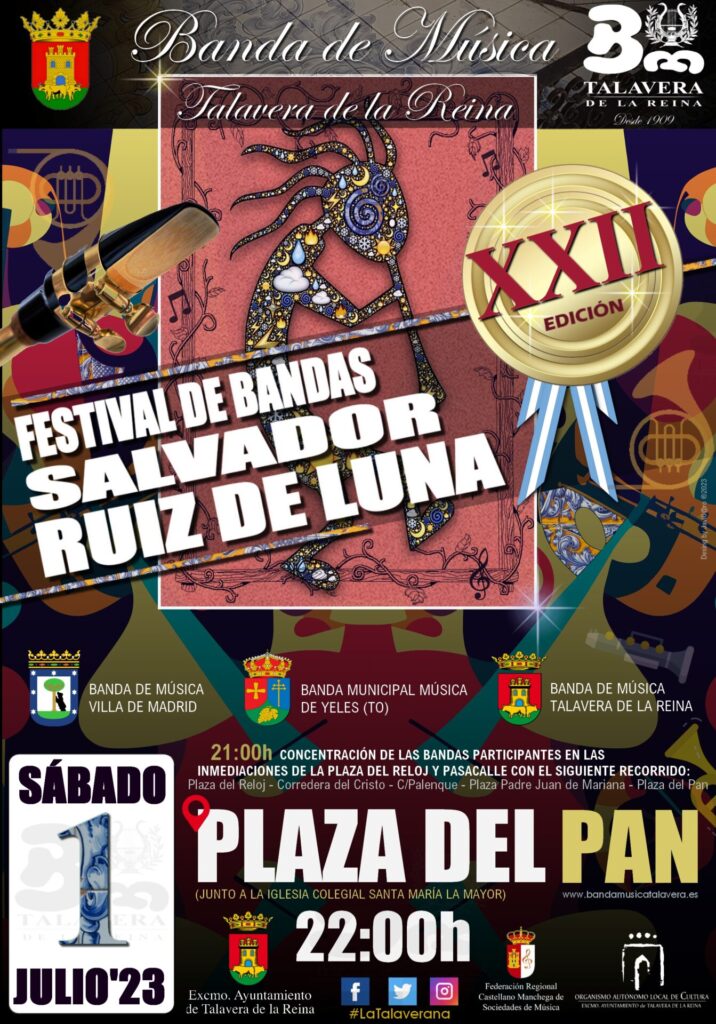 Hoy, el Festival de Bandas de Música llega a la plaza del Pan con un gran concierto