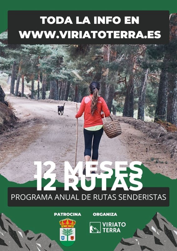 Cartel 12 meses, 12 rutas