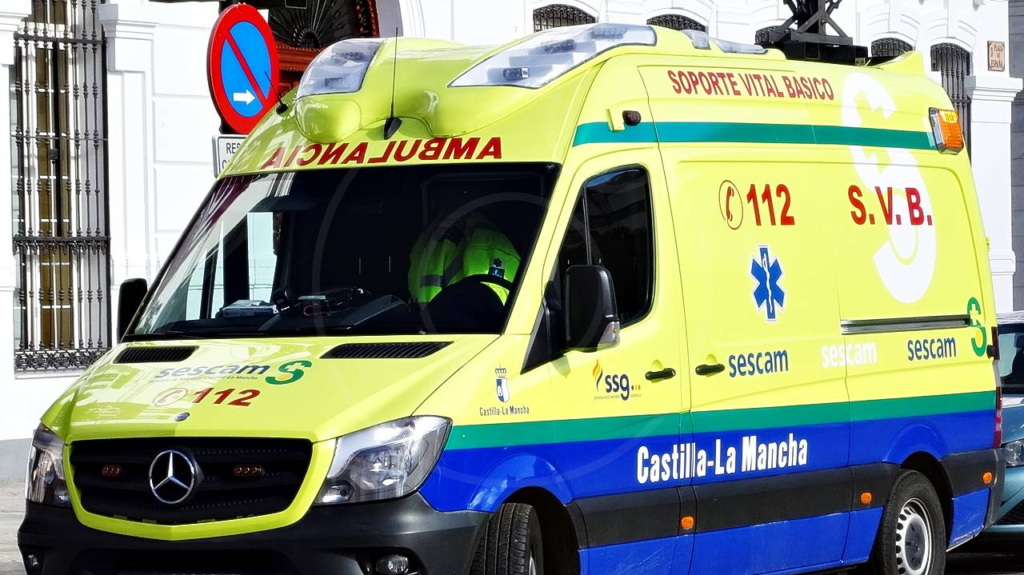 ambulancia En menos de 24 horas 3 atropellos en CLM, uno de ellos en Talavera