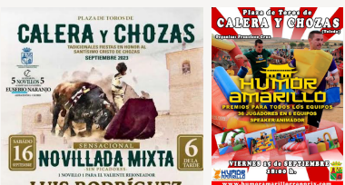 Las fiestas de Calera y Chozas vuelven. ¡Descubre toda la programación aquí!