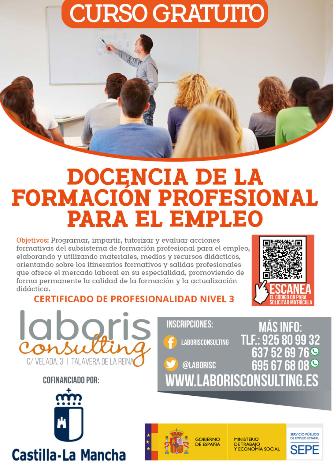 Curso | Docencia de la formación profesional para el empleo - Cover ...