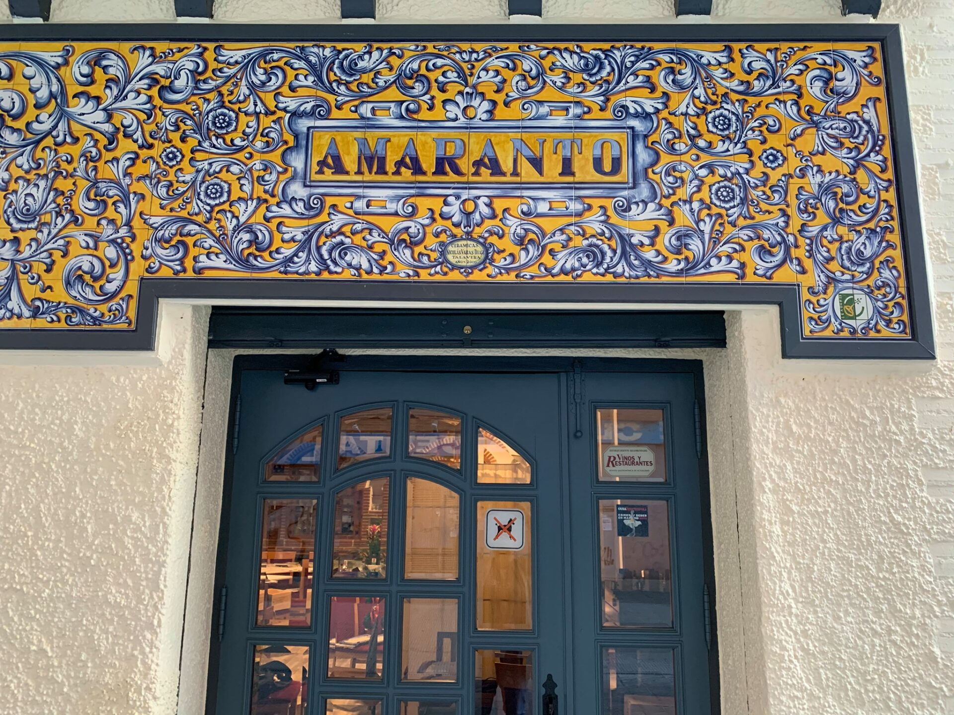 Restaurante Amaranto, una aventura gastronómica en el barrio La Solana