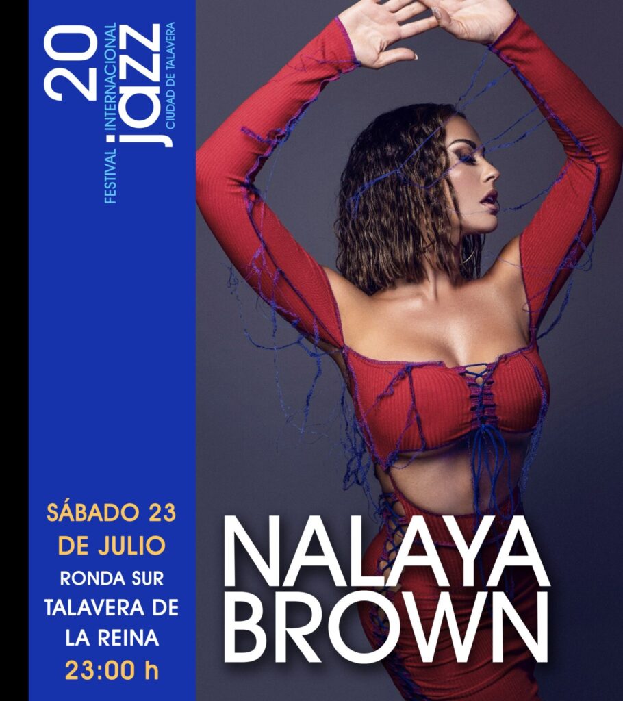 La cantante internacional Nalaya Brown dará voz a la noche del sábado en el Festival Internacional de Jazz