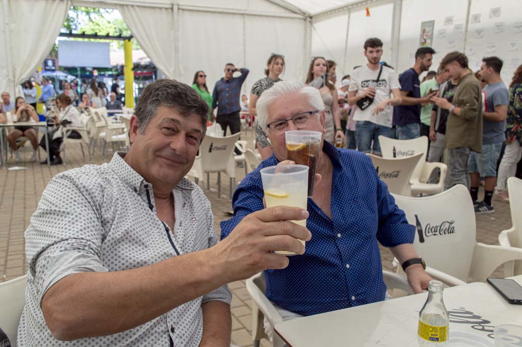 Fotos noche - Ferias de San Isidro: Carpa municipal, sábado 13 de mayo