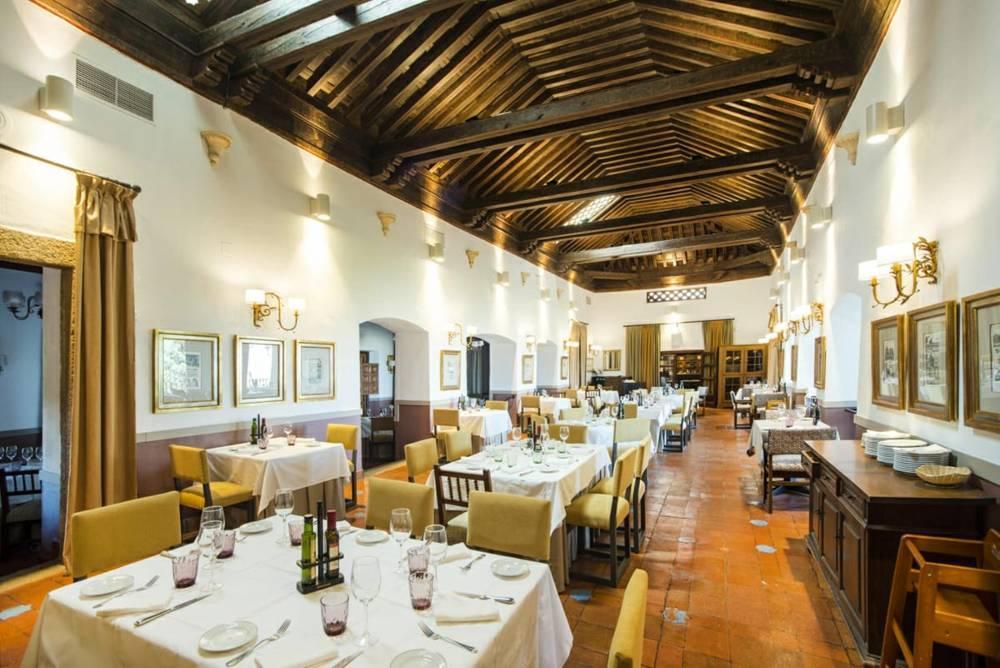 Restaurante del Parador de Oropesa, el restaurante mejor valorado de la campana de Oropesa