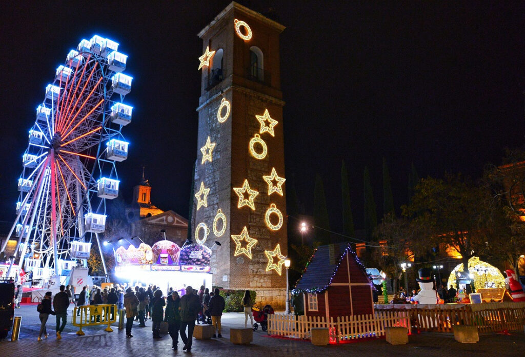 ¡Navidad mágica cerca de Talavera! Noria Gigante, Pista de Hielo y Mercadillo inolvidables