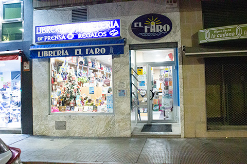 Fachada del negocio