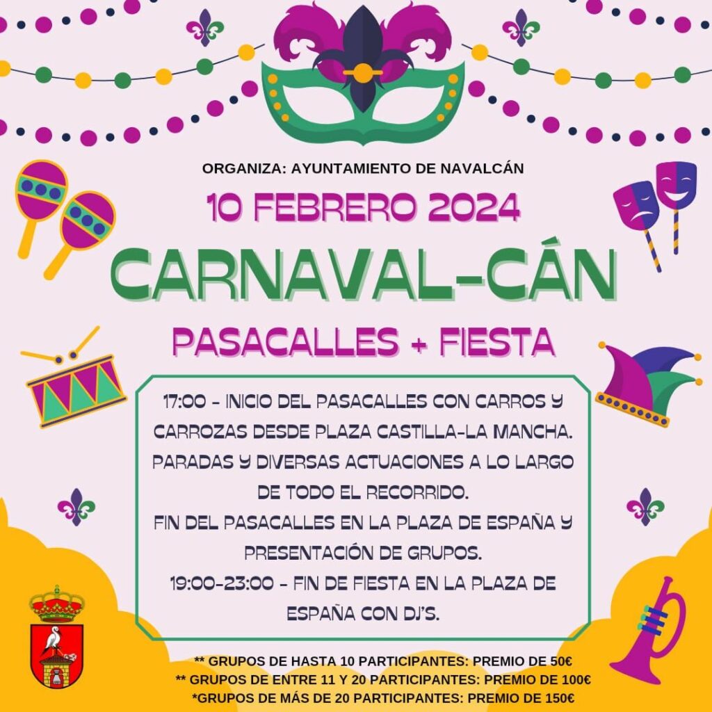 El carnaval vuelve al municipio de Navalcán - Foto del ayuntamiento de Navalcán