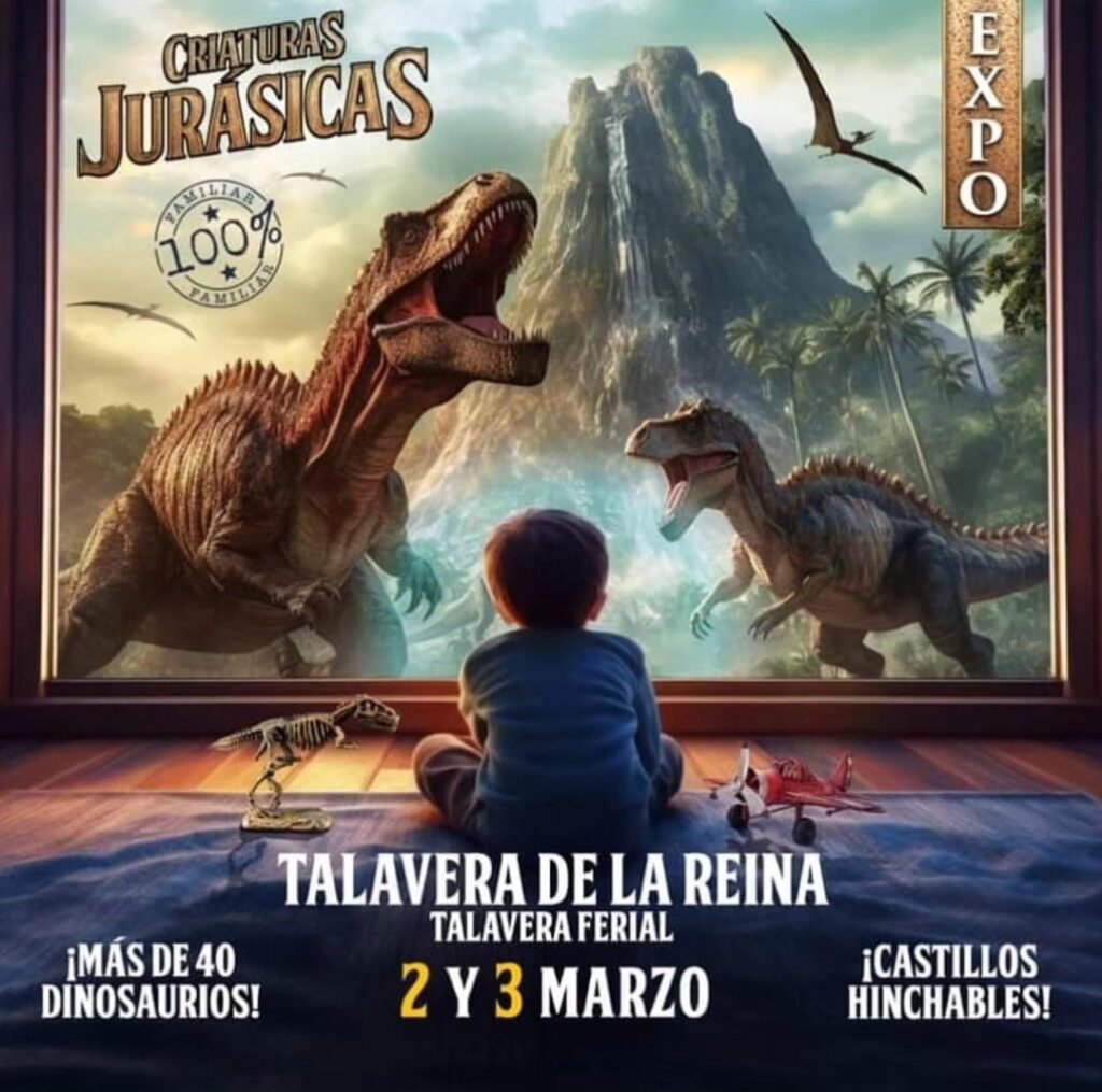 Criaturas Jurásicas: descubre el pasado de los dinosaurios - Foto del ayuntamiento de Talavera