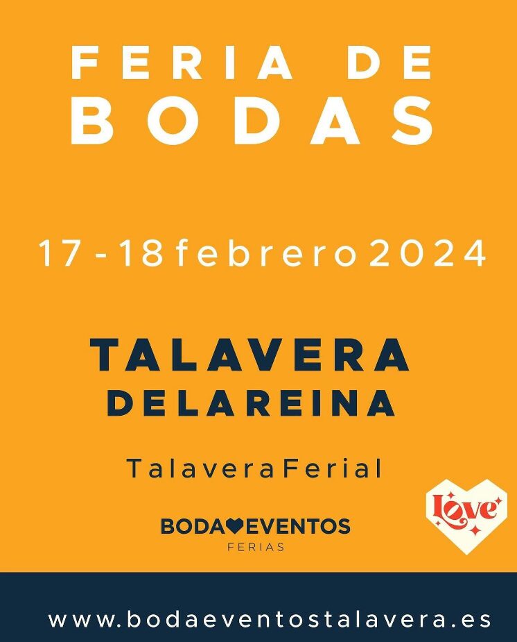 |1| Feria de Bodas - 17 y 18 de febrero - Foto del Ayuntamiento de Talavera (2024)