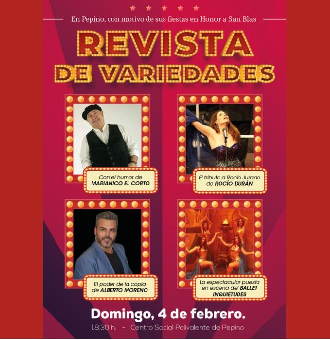 Disfruta de una noche de diversión en Pepino el 4 de febrero