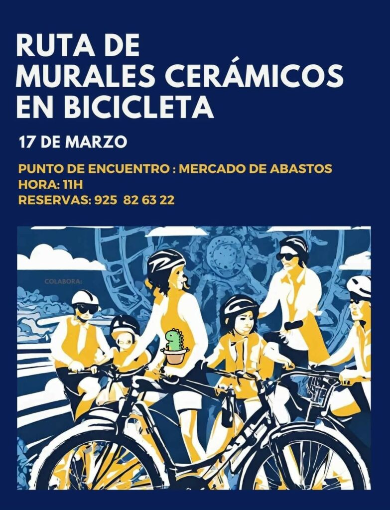 Ruta de Murales Cerámicos: descubre Talavera en bicicleta - (Oficina de Turismo de Talavera)