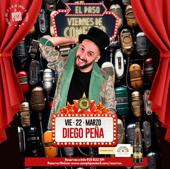 Restaurante El Paso: debut exclusivo del monologuista Diego Peña (Instagram de El Paso)